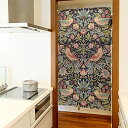 のれん工房 のれん ウィリアム モリス おしゃれ モダン タペストリー 間仕切り 幅85×丈150cm william morris イ 送料無料