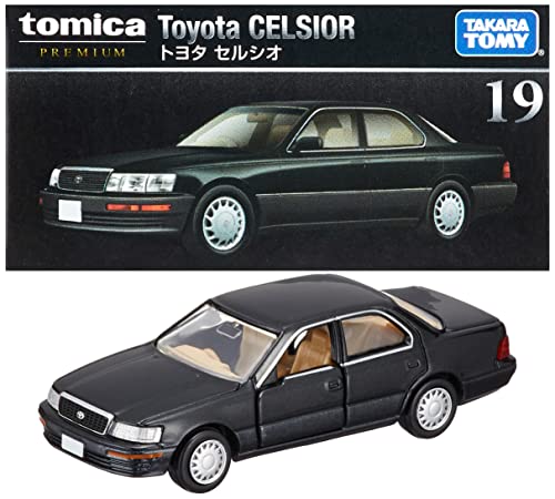 タカラトミー『 トミカプレミアム 19 トヨタ セルシオ 』 ミニカー 車 おもちゃ 6歳以上 箱入り 玩具安全基準合格 STマーク認証 送料無料