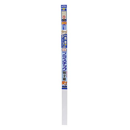 アサヒペン 障子紙 プラスチック UVカット 超強プラスチック障子紙 幅94cm×長さ1.8m 品番6803 桜花 両面テープ貼り ペッ 送料無料