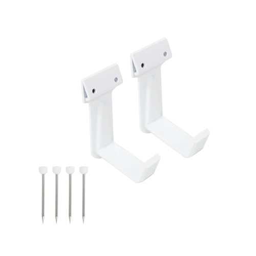 Rakuten - 福井金属工芸 B.S壁用額受 受け幅30mm 白色 安全耐荷重5kg×1組 和室用 壁掛け金具 釘打ちタイプ 飾り額 2320-W 送料無料