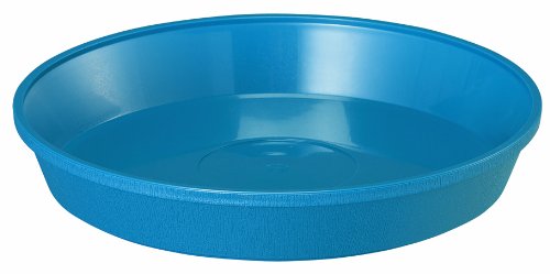 乐天商城 - 大和プラスチック 鉢皿サルーン 3号 φ110×H20 ブルー 送料無料