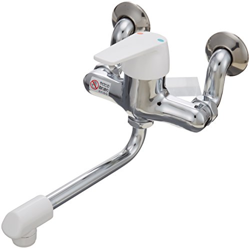 SANEI(旧社名:三栄水栓製作所)キッチン用 シングル混合栓 断熱キャップ付き 壁付き CK1700D-4U-13 送料無料