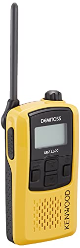 JVCケンウッド 特定小電力トランシーバー UBZ-LS20 イエロー デミトス (UBZ-LP20 後継機種) 送料無料