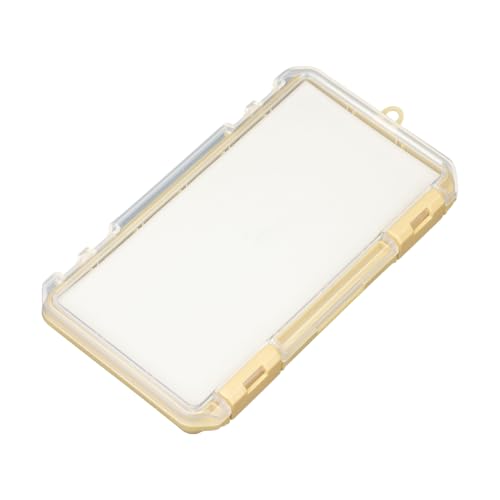 JEJアステージ 推し活 収納ケース イエロー クッション付 コレクションケース 浅型 230HA 持ち運び 缶バッチ、アクリルグッズ、 送料無料