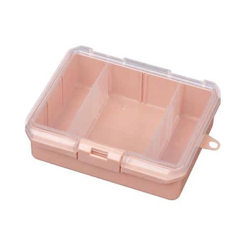 JEJアステージ 推し活 収納ケース コーラル 仕切板付 コレクションケース深型155F 持ち運び 缶バッチ ..