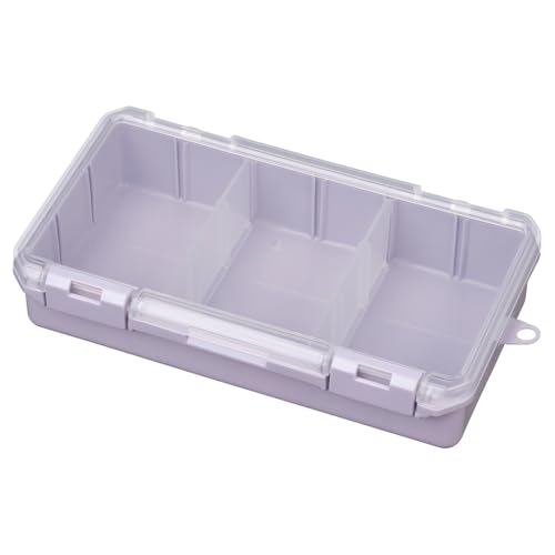 JEJアステージ 推し活 収納ケース ラベンダー 仕切板付 コレクションケース深型230HF 持ち運び 缶バッチ アクリルグッズ キーホ 送料無料