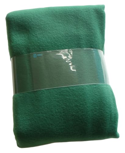 NASKA フリース 生地 無地 幅約140cm×100cm COL. 8 グリーン 系 5582 送料無料