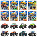 ホットウィール(Hot Wheels) モンスタートラック 1:64 アソート 乗り物おもちゃ ミニカー 8台入り BOX販売 3歳から 送料無料