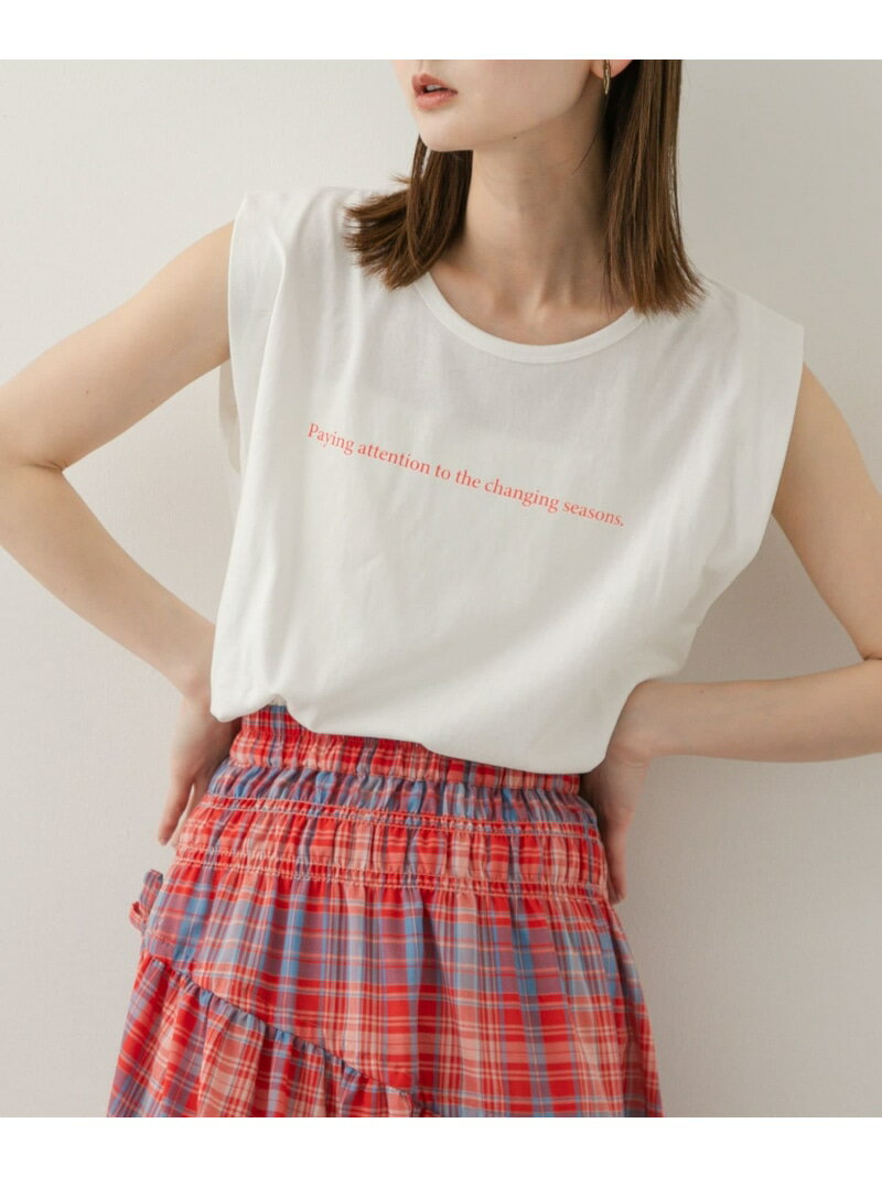 【SALE／48%OFF】ショルダータックグラフィックTシャツ SENSE OF PLACE センス オブ プレイス トップス..