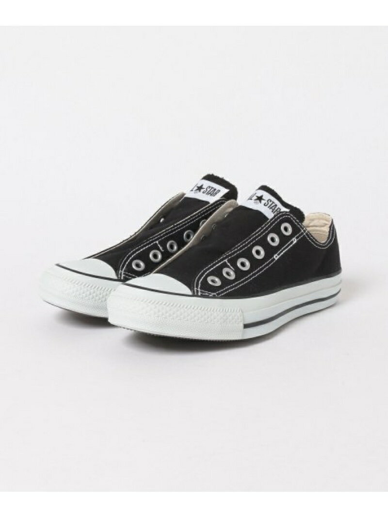 CONVERSE ALLSTAR SLIP III OX SENSE OF PLACE センス オブ プレイス シューズ スニーカー/スリッポン ブラック ホワイト【送料無料】[Rakuten Fashion]