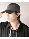 【SALE/35%OFF】コード付きロゴキャップ SENSE OF PLACE センス オブ プレイス 帽子 キャップ グレー ブラック【RBA_E】[Raku...