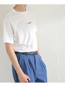 【SALE/70%OFF】オーガニックコットンシシュウTシャツ(5分袖) SENSE OF PLACE センス オブ プレイス トップス カットソー・Tシャツ ...