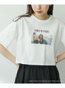 【SALE／50%OFF】Emily in Paris クロップドTシャツ SENSE OF PLACE センス オブ プレイス トップス カットソー・Tシャツ【RBA_E】[Rakuten Fashion]