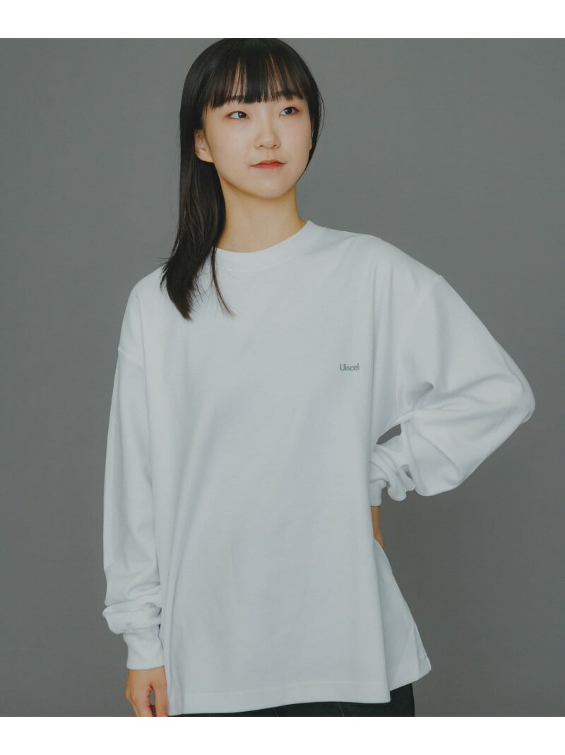 楽天SENSE OF PLACE by URBAN RESEARCH【SALE／50％OFF】『ユニセックス』Uiscel シシュウヘビーウエイトポンチロングTシャツ SENSE OF PLACE センス オブ プレイス トップス カットソー・Tシャツ ホワイト ブルー ブラック【RBA_E】[Rakuten Fashion]