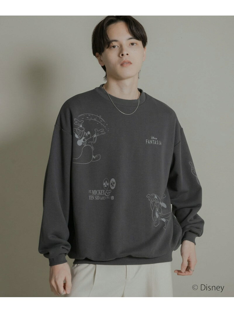 『別注』FANTASIA/クルーネックスウェットA SENSE OF PLACE センス オブ プレイス トップス スウェット・トレーナー グレー【送料無料】[Rakuten Fashion]のサムネイル