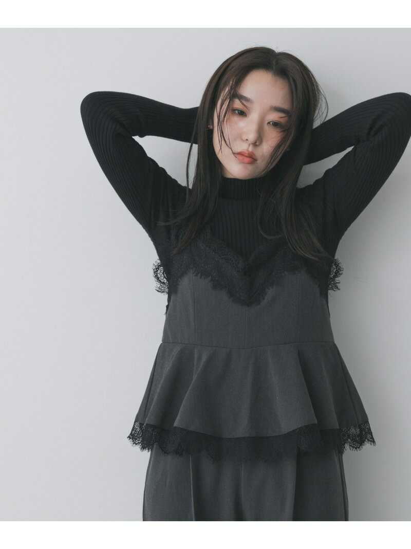 レースキャミオールインワン SENSE OF PLACE センス オブ プレイス オールインワン・オーバーオール オ..