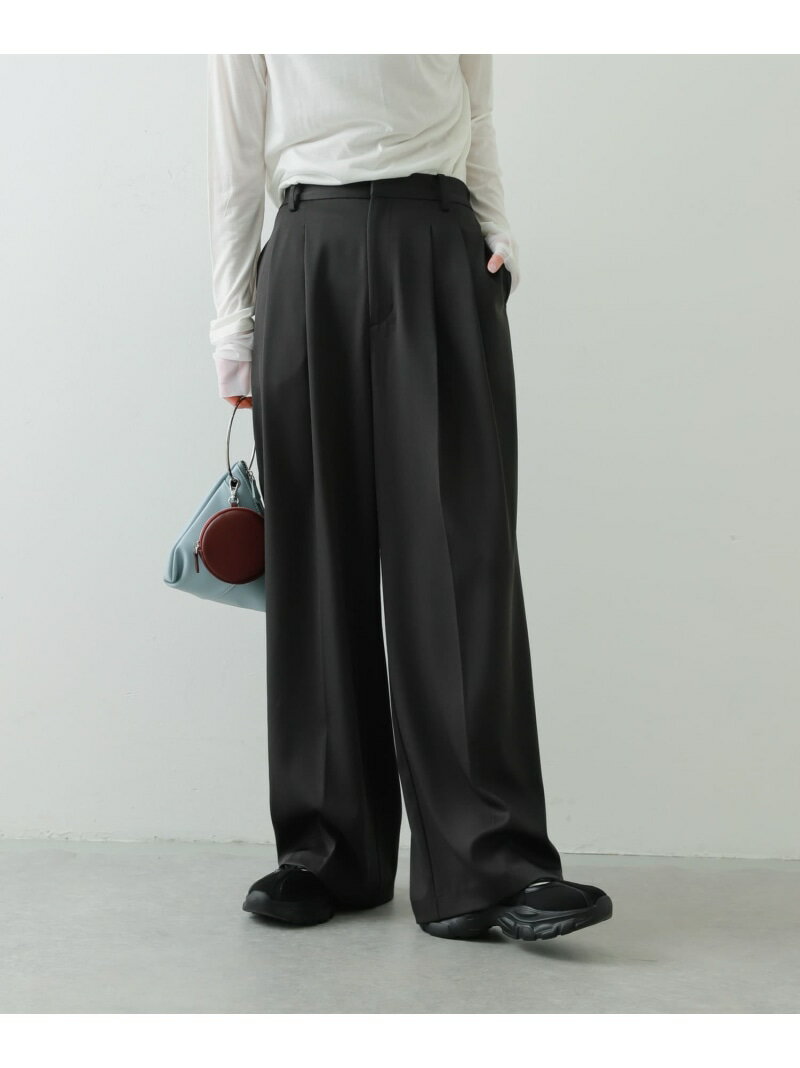 【SALE／50%OFF】ルーズタックスラックス SENSE OF PLACE センス オブ プレイス パンツ その他のパンツ..