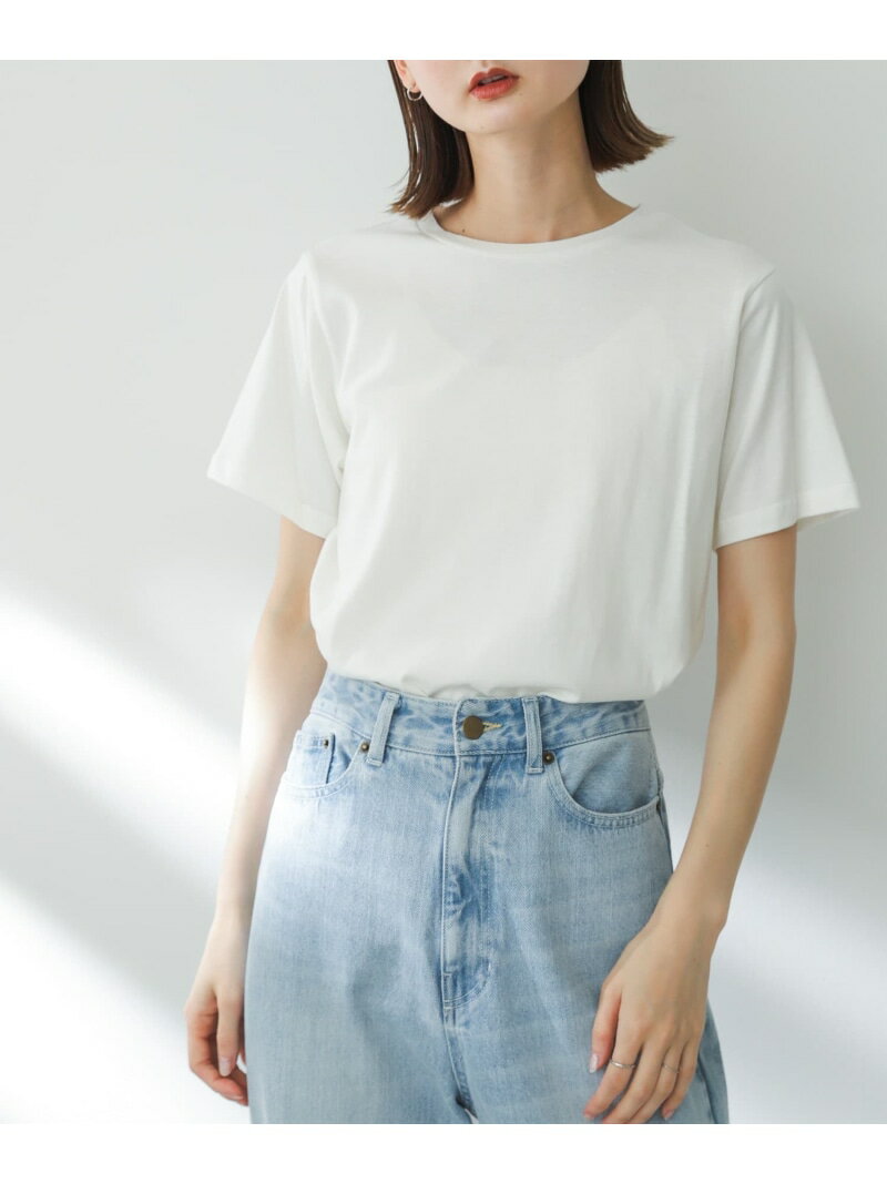【SALE／60%OFF】コットンクルーネックTシャツ(半袖) SENSE OF PLACE センス オブ プレイス トップス ..