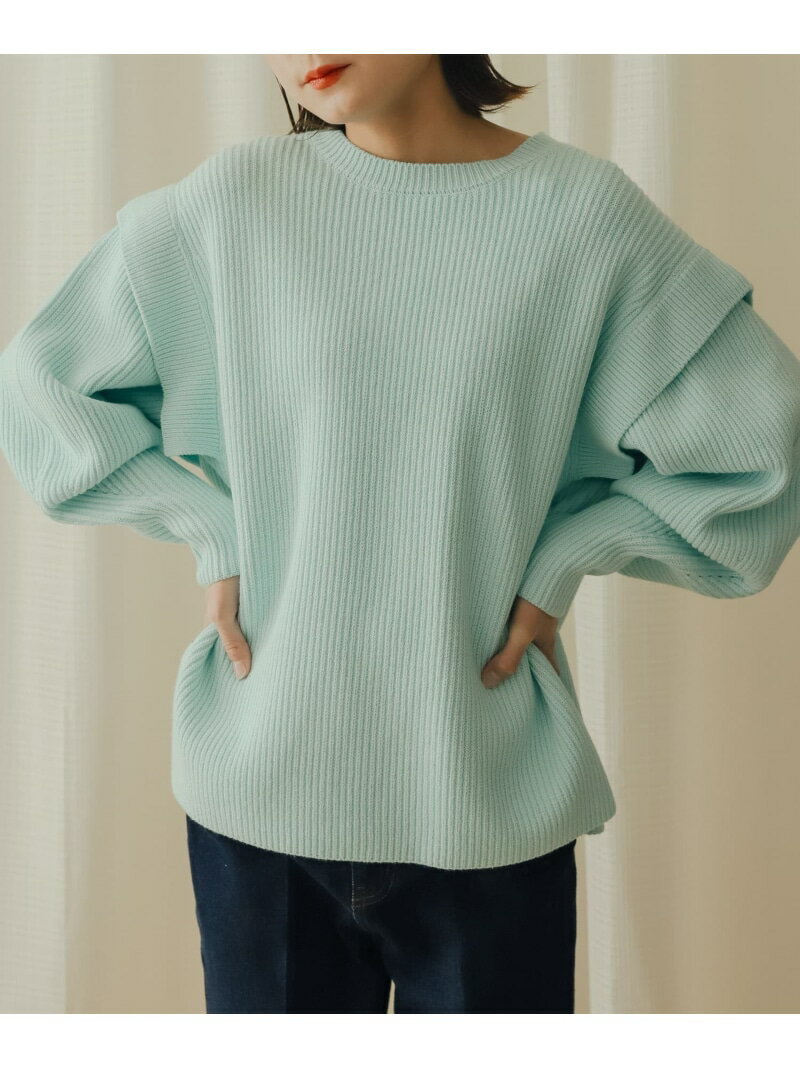 【SALE／60%OFF】MULTIWAYセーター SENSE OF PLACE センス オブ プレイス トップス ニット グレー グリーン【RBA_E】[Rakuten Fashion]