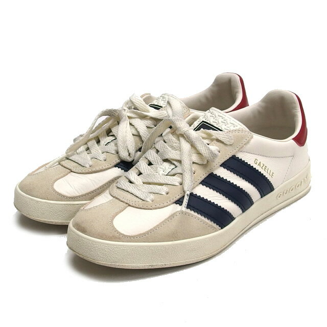 グッチxアディダス　コラボ　ガゼル　ローカット　スニーカー　約22cm【送料無料！】【代引き手数料無..