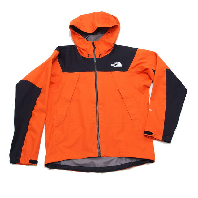 ザ・ノースフェイス　クライム ライト ジャケット　フード付き　Sサイズ　オレンジ【送料無料！】【代引き手数料無料！】【中古】【20251024】