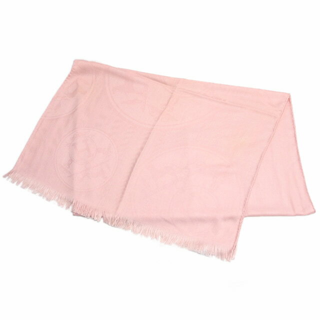 エルメス　ニューリブリス　大判ストール　ショール　ライトピンク【訳あり】【送料無料！】【代引き手..