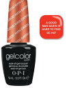  ☆ OPI　オーピーアイネイル　OPIネイル　gelcolor H47 (15mL)  A GOOD MAN-DARIN IS HARD TO FIND （マット）