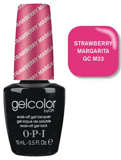  OPI　オーピーアイネイル　OPIネイル　gelcolor M23 (15mL)  STRAWBERRY MARGARITA （マット）