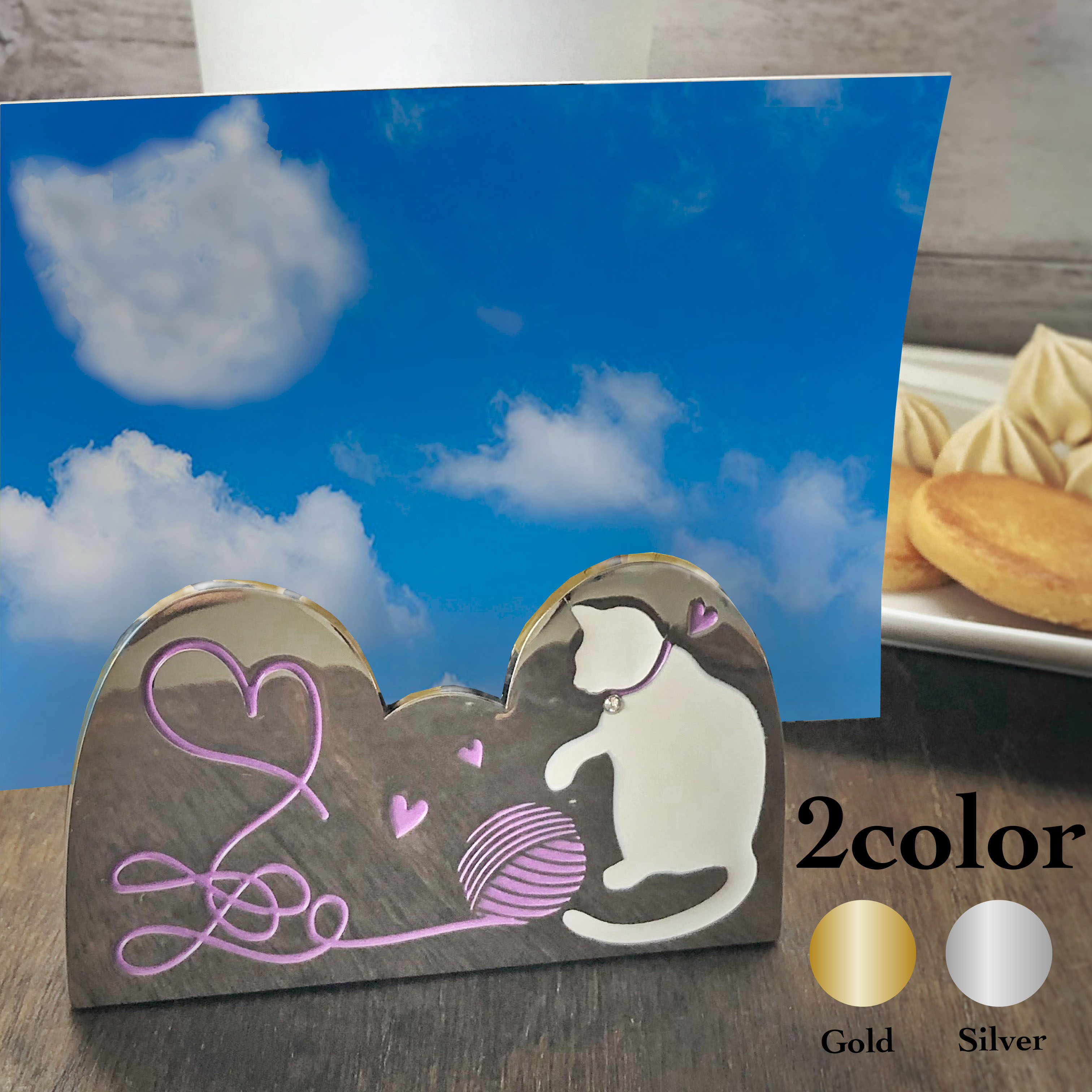 フォトスタンド 猫 クリップ 新生活 春ギフト ポップスタンド カードホルダー 写真立て フォトスタンド カードスタンド フォトクリップ メモ スタンド クリッ...