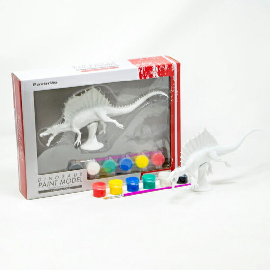 Rakuten - フェバリット 恐竜フィギュア ペイントモデルスピノサウルス 遊泳