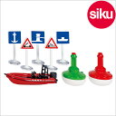 ＜ボーネルンド＞ Siku（ジク）社輸入ミニカー5592 siku world ジクワールド 水上ボートセット accessories waterways