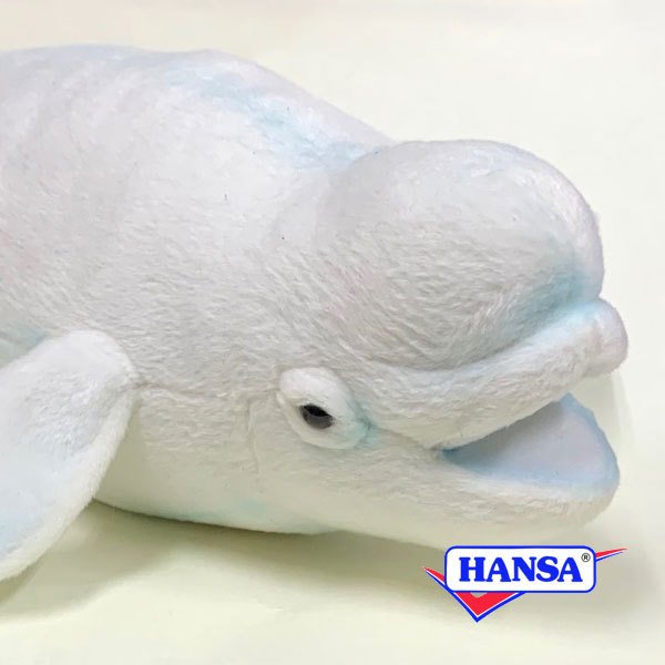 樂天商城 - HANSA ハンサ ぬいぐるみ6626 シロイルカ 白イルカ いるか リアル 海の生き物