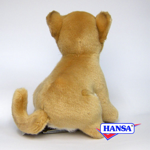 HANSA ハンサ ぬいぐるみ3422 ライオンの仔 ライオン リアル 動物の商品画像 3