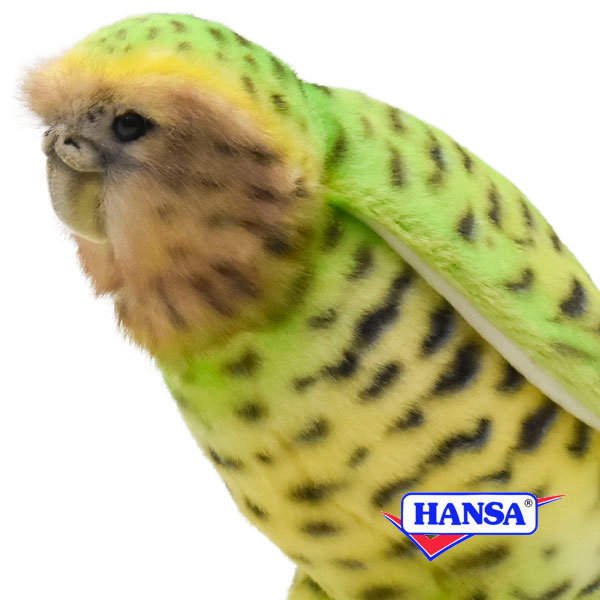 HANSA ハンサ ぬいぐるみ7845 カカポ フクロウオウム リアル 鳥