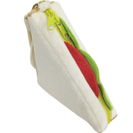 パンポーチ サンドウィッチパン サンドイッチ イヤホンケース ミニケース