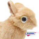 HANSA ハンサ ぬいぐるみ7022 ネザーランドドワーフラビット ウサギ うさぎ 兎 リアル 動物