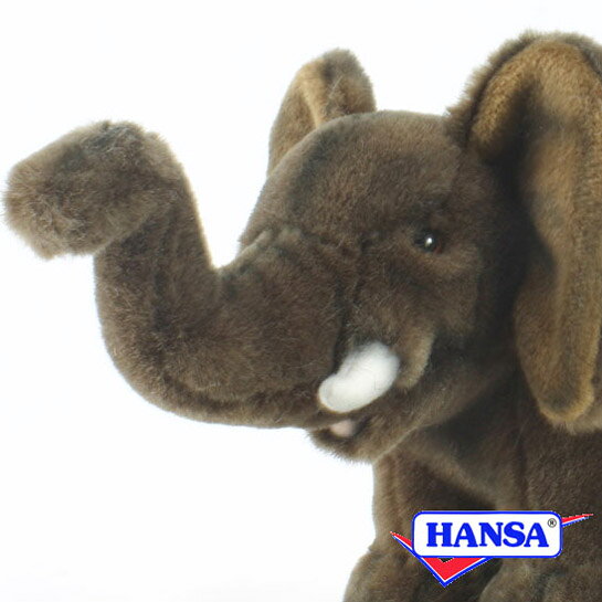 樂天商城 - HANSA ハンサ ぬいぐるみ2967 アフリカゾウ 象 ぞう リアル 動物