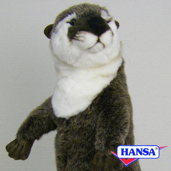 Rakuten - HANSA ハンサ ぬいぐるみ3320 カワウソ かわうそ リアル 動物