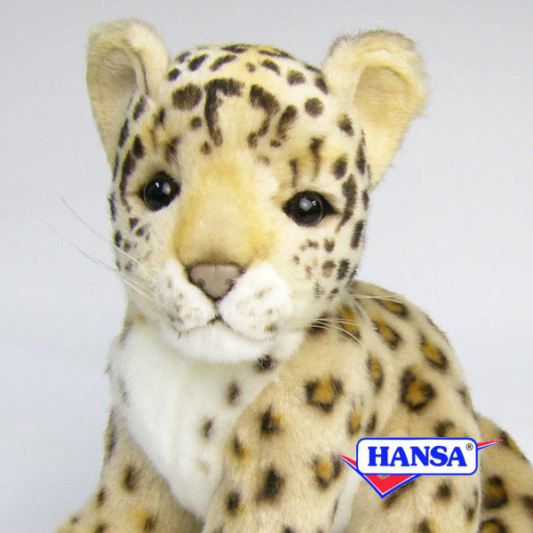 樂天商城 - HANSA ハンサ ぬいぐるみ3423 ヒョウ の仔 豹 赤ちゃん リアル 動物