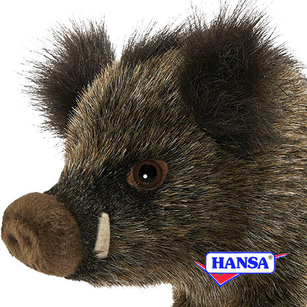 樂天商城 - HANSA ハンサ ぬいぐるみ6283 イノシシ 猪 いのしし リアル 動物