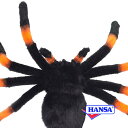 HANSA ハンサ ぬいぐるみ6558 タランチュラ オレンジニー クモ 蜘蛛 リアル 虫