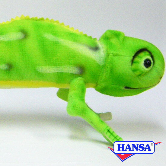 HANSA ハンサ ぬいぐるみ6937 カメレオン かめれおん リアル 爬虫類のサムネイル