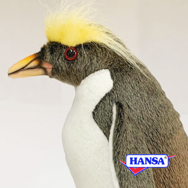 HANSA ハンサ ぬいぐるみ7092 マカロニペンギン ぺんぎん リアル 鳥