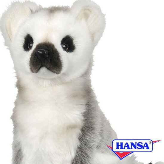 Rakuten - HANSA ハンサ ぬいぐるみ7356 ワオキツネザル 猿 サル リアル 動物