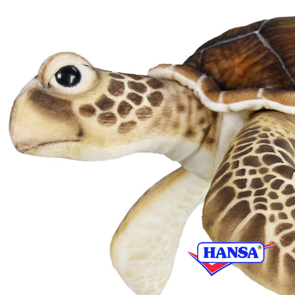 Rakuten - HANSA ハンサ ぬいぐるみ7690 ウミガメ 亀 カメ かめ リアル 海の生き物