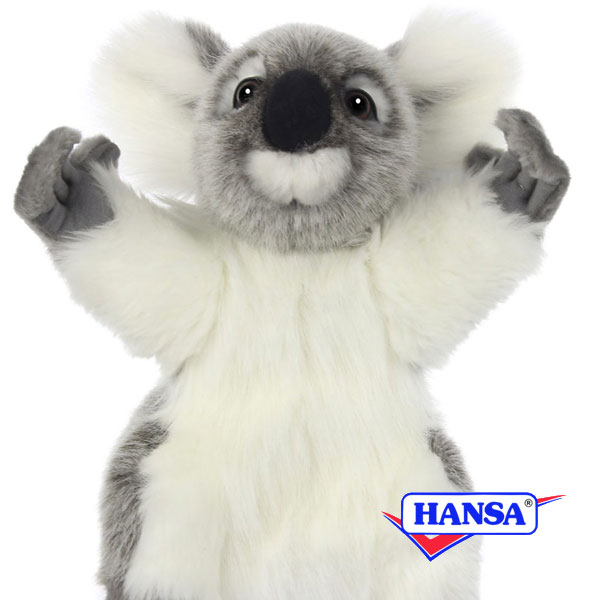 Rakuten - HANSA ハンサ ぬいぐるみ7971 ハンドパペット コアラ こあら リアル 動物