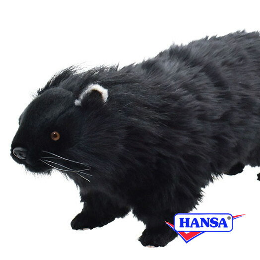 樂天商城 - HANSA ハンサ ぬいぐるみ8147 ビントロング 犬 イヌ リアル 動物