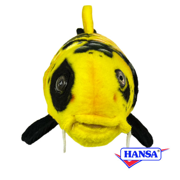 HANSA ハンサ ぬいぐるみ8312 錦鯉 黄写り ニシキゴイ リアル 魚 サカナ 3