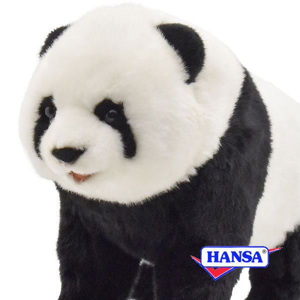 Rakuten - HANSA ハンサ ぬいぐるみ8323 ジャイアントパンダ ぱんだ リアル 動物