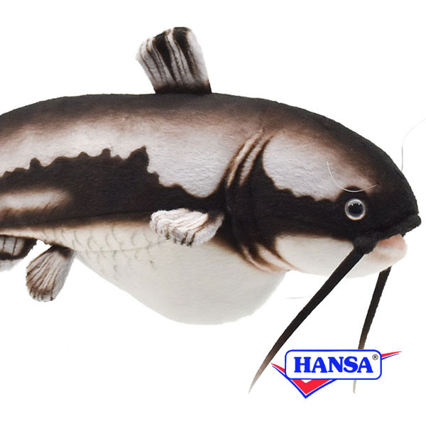 樂天商城 - HANSA ハンサ ぬいぐるみ8582 ナマズ なまず リアル 魚 サカナ